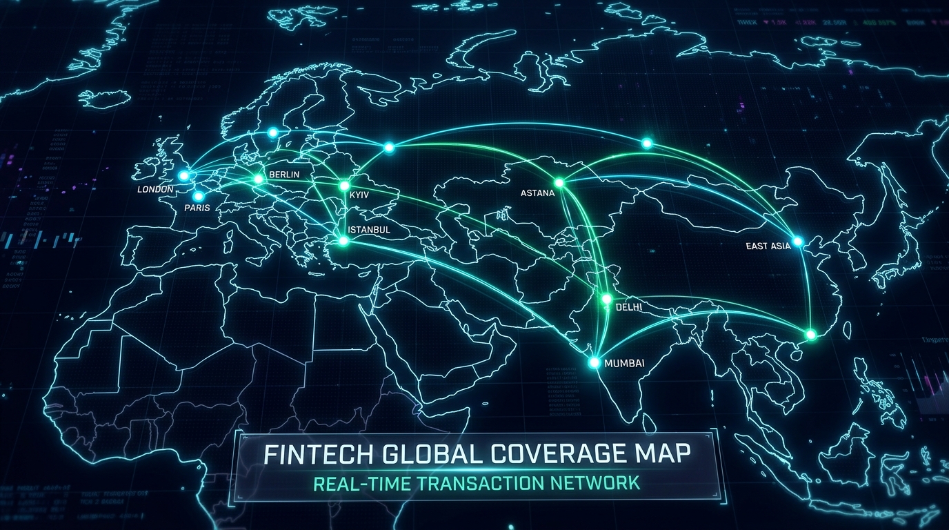 Global Fintech Coverage Map